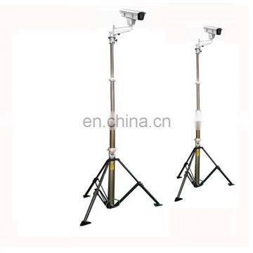 4m Surveillance Camera Tower Pneumatic Telescopic Mast