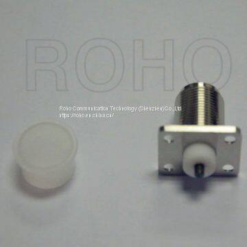 Long Thread Flange RF N Coaxial Connector for Cable