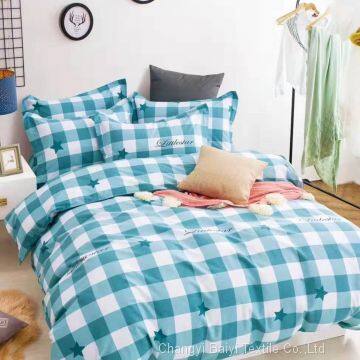 Printed Pattern and 70gsm Weight 100% Polyester Pigment Printing Bedsheet Fabric photo-3