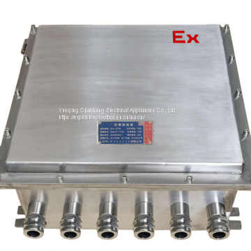 304 stainless steel explosion-proof box 300*400*200 flameproof type IIB 316 stainless steel explosion-proof junction box