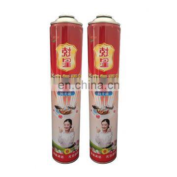 Hebei products  aerosol canister and insecticide aerosol empty metal can manufacturer