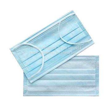 Disposable 3 Ply Non-woven Protective Face Mask photo-5