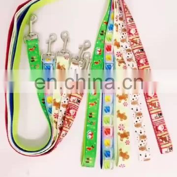 2019 new spot Christmas pet supplies dog collar and Leash with bell