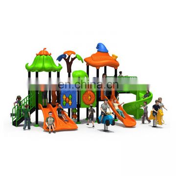 Hot sale outdoor playground kids plastic large water slides kindergarten slide