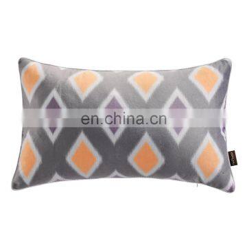 Grid Gray Color Square Cushion for Bedroom Sofa Car photo-6