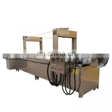 Food Factory Use Industrial Automatic Samosa Chickpea Garlic Frying Machine