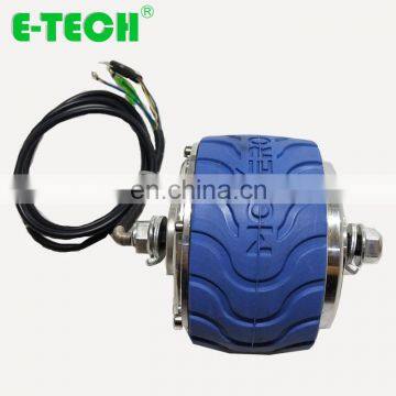 4 inch 24V DC brushless planetary gear electric hub motor wheel