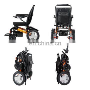 MY-R109 Medical Rehabilitation Therapy Supplies Cheapest Foldable Wheelchair Aluminum Alloy Electric Wheelchair Price photo-2