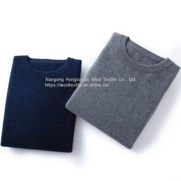 New Wool Pure Cashmere Sweater Mens Pullovers Long Sleeve Pullovers Sweater