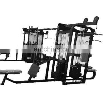 High quality with good price body building 8 station multi exercise commercial fitness gym equipment SE57