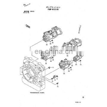 FOMI 4447867 EX1900-5 EX1900-6 Hydraulic Main Pump for sale