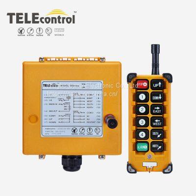 Universal F23-A++ Industrial Radio Wireless Remote Control 8 Channel Waterproof Push Button UTING for Overhead Crane 12V 18-65V 65-440V AC/DC