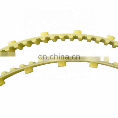 Высококачественный безшовный ремень привода T10 - 3040 из ПУ шириной 25 мм, желтого цвета, для кардочных машин photo-5