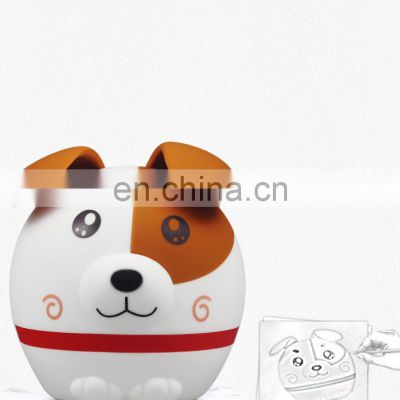 2020 wholesale  cute dog night light deco baby or kids room night lamp