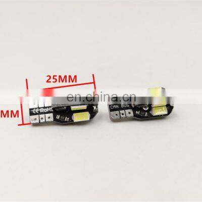 30PCS T10 Led Car Interior Bulb Canbus Error Free T10 White 5730 8SMD LED 12V Car Side Wedge Light White Lamp Bulb Car Styling photo-2