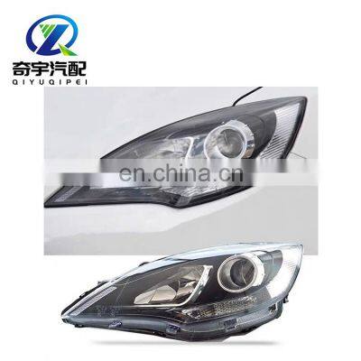 High Quality Abs Light Halogen Car Headlight White For Chery Cowin 2013-2015