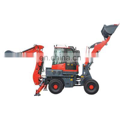 New Technology Tractor With Front End Loader and Backhoe Small Garden Tractor Loader Backhoe photo-3