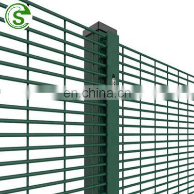 Prison on sale 358 high security fence/ 358 welded wire mesh prison fence mesh/358fence