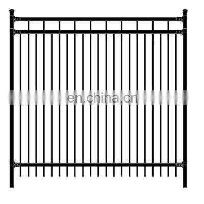 Cheap Galvanized Steel Garden Fence Zinc Steel Fence for garden house factory school