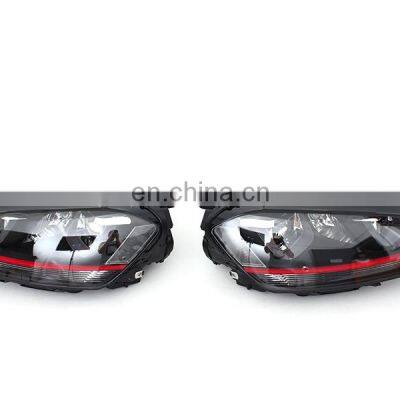 High Power Plastic Headlight Lamps For Volkswagen VW Golf 7 VII MK7 GTI Style photo-3