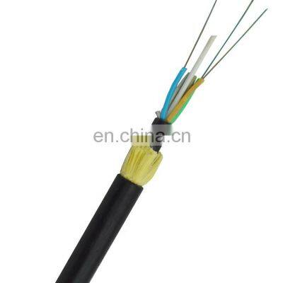 Factory Price Outdoor Fiber Optic Wire Adss 12 Core 24 Core Fibre Optique Fiber Optical G652D Cable Roll Drum photo-2