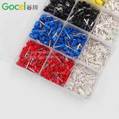 E-tube Pin Type Brass Tinned Terminal Block, Boxed 1640 Pcs photo-2