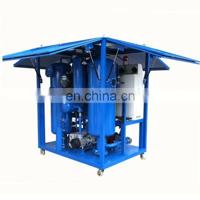 Full Enclose Dust-proof Water-proof Transformer Oil Purifier Machine ZYD-W-30