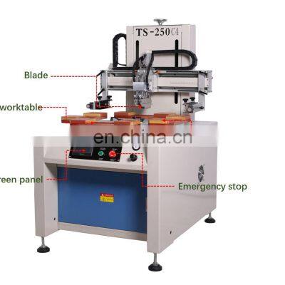 Automatic Turntable Used uv Small Flat Bed Pencil Case Silk Screen Printer Printing Machine photo-2