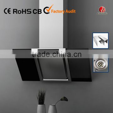 stainless steel kitchen cooker hood