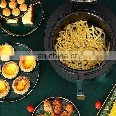 Top Quality Oilless Stainless Steel Big Electric Power Kitchen Appliances Simple Air Fryer photo-3