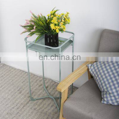 Iron Flower Pot Metal Shelf Flower Pot Display Shelf photo-4