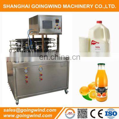 Small UHT milk sterilizer machine mini lab automatic UHT fruit juice sterilizer machinery best design cheap price for sale