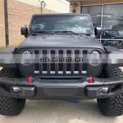 JL1049 front bumper for Vehicles for jeep for wrangler JL 2018+ parts steel for jeep JL car bumpers LANTSUN