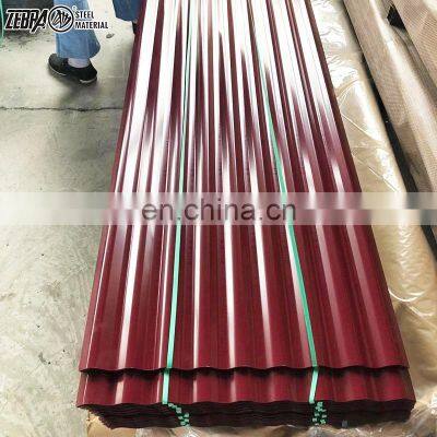 Prime Quality Grey Color Corrugated Steel Sheet Wave Tile PPGI PPGL Galvanized Roofing Sheet photo-5