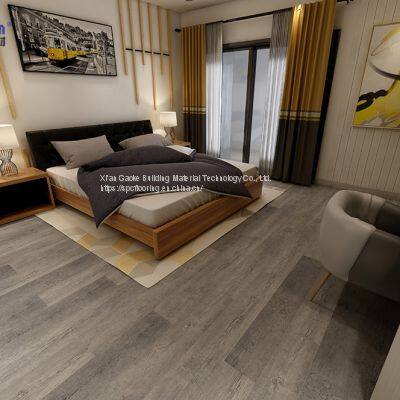GKBM Greenpy SY-W1009 Waterproof Nostalgic Gray Oak 4mm Click Stone Plastic Composite SPC Flooring photo-5