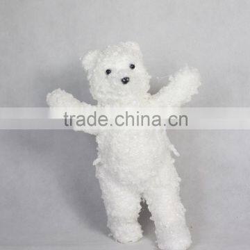 2015 wholesale handicraft christmas standing bear decoration