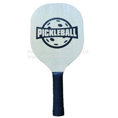 Custom logo wooden pickleball paddle XSKW01