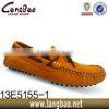 2014 Hot sale leather moccasin shoe for men