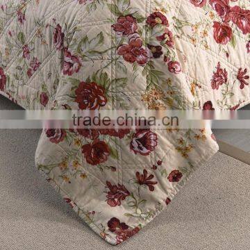Diamond Quilting Linen Cotton Quilt photo-3