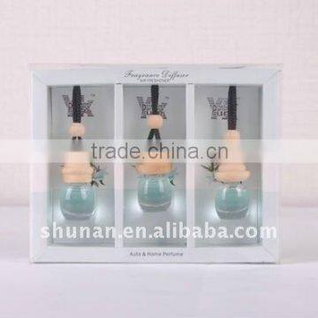 3*10ml car perfume with blue packing