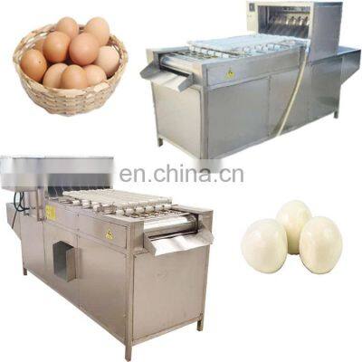 Low cost marinated egg soft boiled egg peeling machine chicken eggs cracker machine