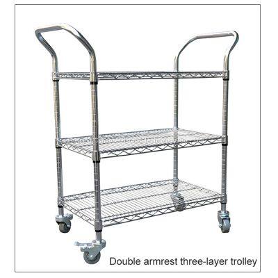 ESD SMT SMD Reel Storage Trolley Rack Wire Shelves Cart photo-2