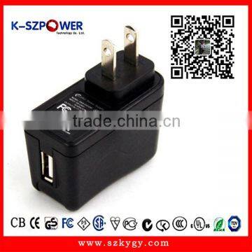 2016 F-series 6W K-120500 switching ygy power 12v 0.5a ac/dc power adapter with UL
