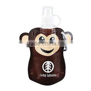 Custom imprinted monkey personalized reusable water bottles