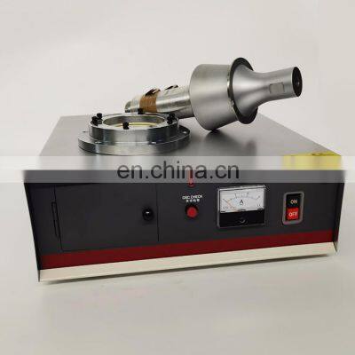 Customized Cup-shaped Respirators 20khz 40khz Face Mask Spot Welding Machine System With Ultrasonic Welding Generator Horn photo-3