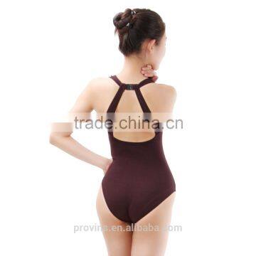 2726 Ballet Performance Leotard, Dark Green Leotard, Tank Leotard photo-4