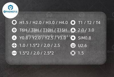 JAKEMY JM-8189 32 In 1 Screwdriver Set Magnetic Bits photo-3