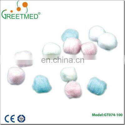 Greetmed Hot Sale Medical Surgical 100% Cotton Absorbent Cotton Ball photo-5