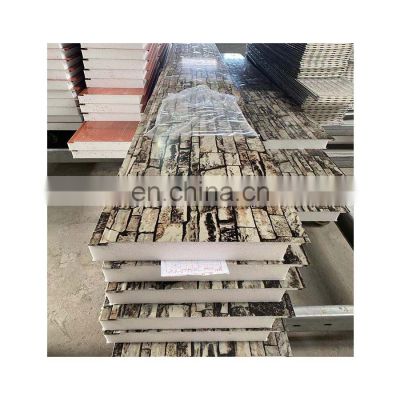 Asian 120mm insulated wall panel exterior insulated wall panels interior metal carved sandwich panel