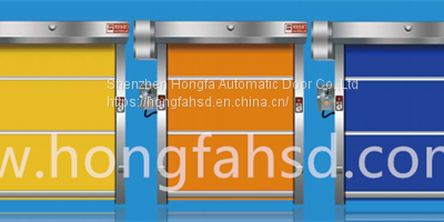 Industrial Electrical Plastic High Speed Roller Shutter PVC Door photo-2